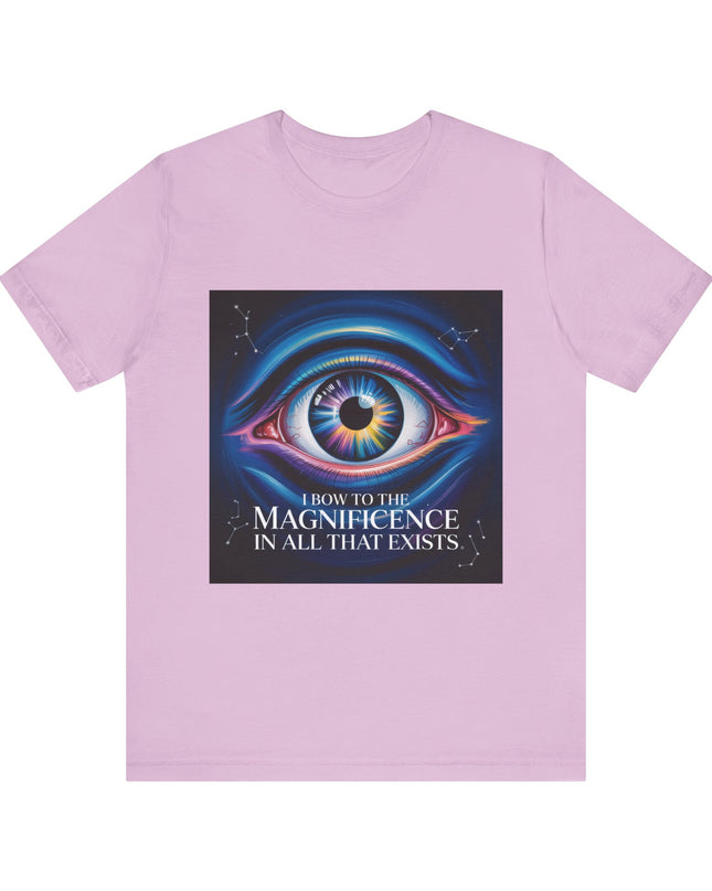 "I Bow to the Magnificence in all that Exists" Men's and Women's Jersey Short Sleeve Tee