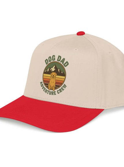 "Dog Dad Adventure Crew" Mid Profile Baseball Cap