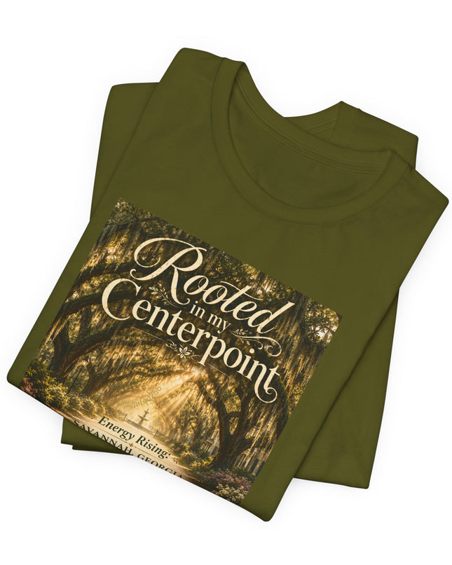 "Rooted in my Centerpoint" Unisex Jersey Short Sleeve Tee