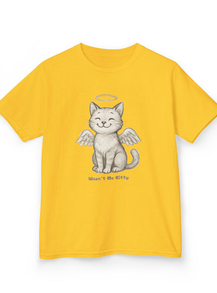 "Wasn't Me Kitty" Kids Heavy Cotton Tee