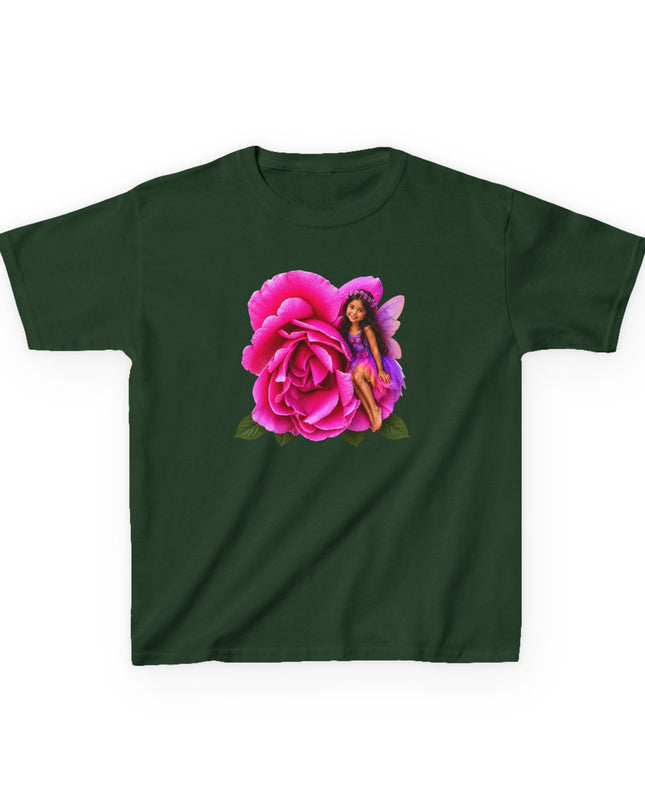 "Rose Fairy" Kids Heavy Cotton Tee