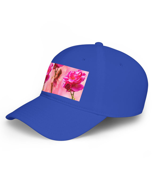 "Fairy Rose" Low Profile Baseball Cap