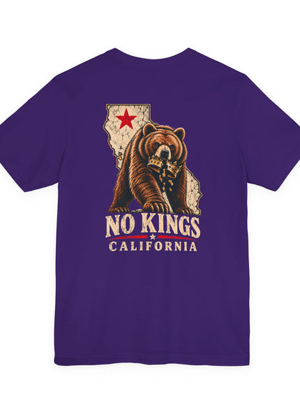 "No Kings Day" Unisex Jersey Short Sleeve Tee