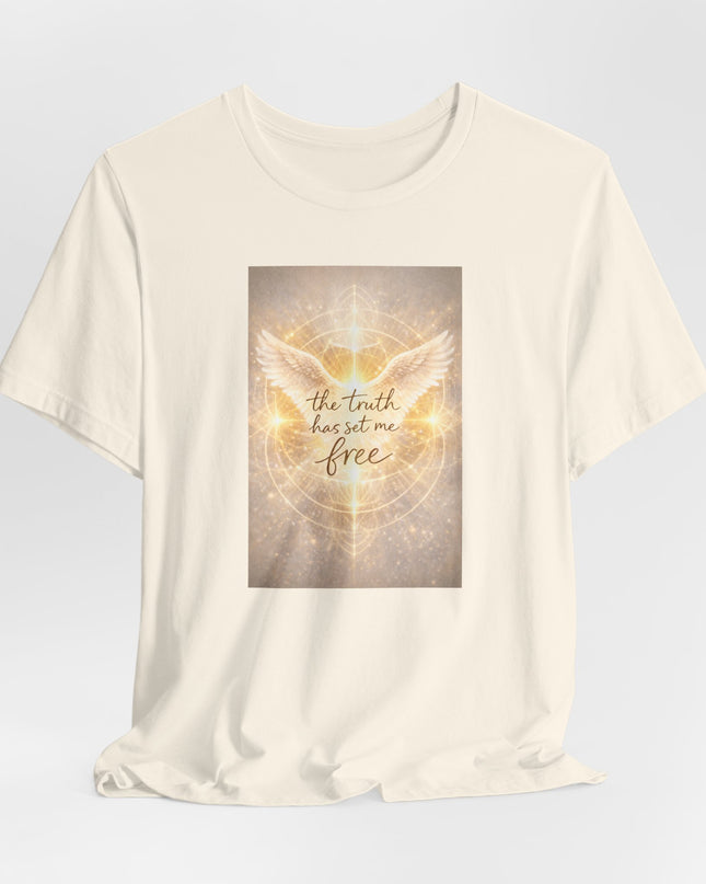 "The Truth Has Set Me Free" Unisex Jersey Short Sleeve Tee