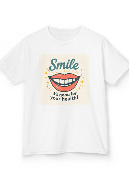 "Smile" Kids Heavy Cotton Tee