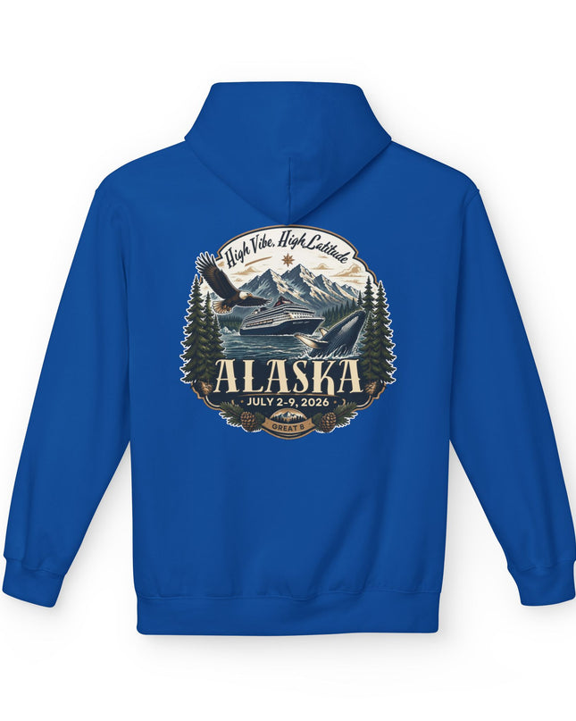 "Alaska" Unisex Midweight Softstyle Fleece Hoodie