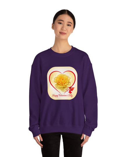 "Happy Valentine's Day" Unisex Adult Sweatshirt