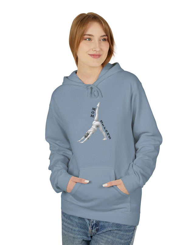 "Mom Strong Pilates" (Darker ink on both sides) Unisex Midweight Softstyle Fleece Hoodie