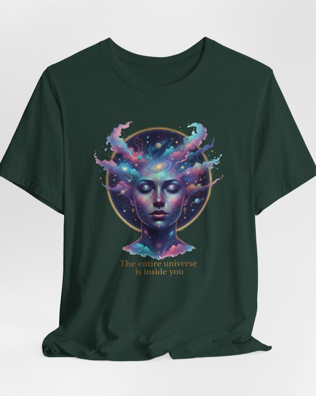 "The Universe is Inside of You" Unisex Jersey Short Sleeve Tee