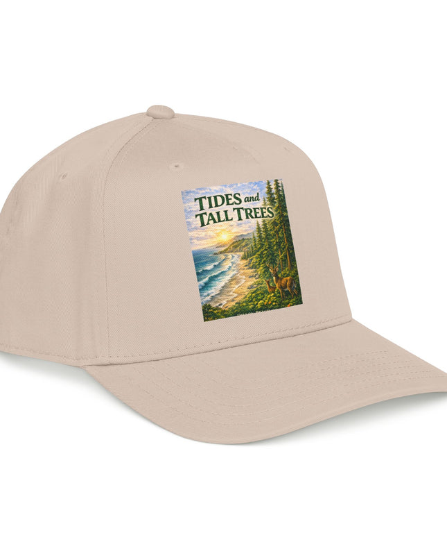 "Tides and Tall Trees" Mid Profile Baseball Cap
