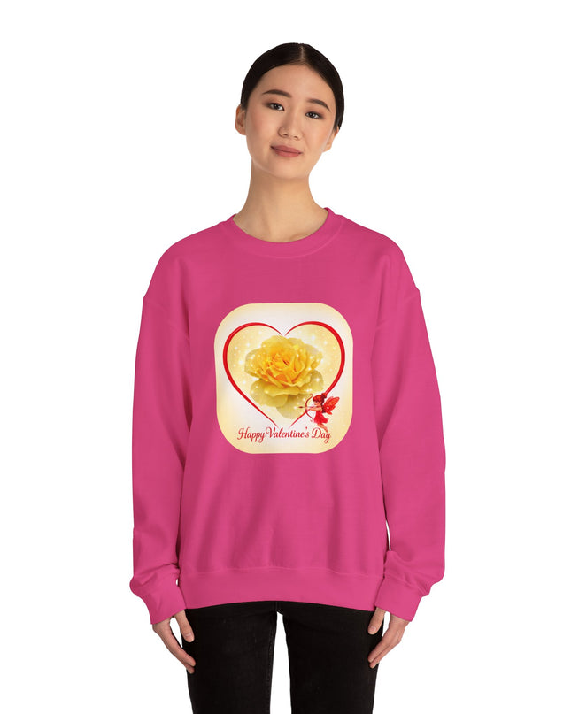 "Happy Valentine's Day" Unisex Adult Sweatshirt
