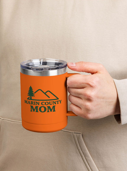 "Marin Country Mom" Coffee Mug Tumbler, 15oz