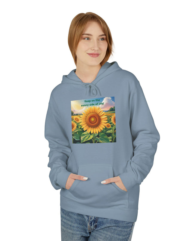 "Keep on the Sunny Side of Life" Unisex Midweight Softstyle Fleece Hoodie