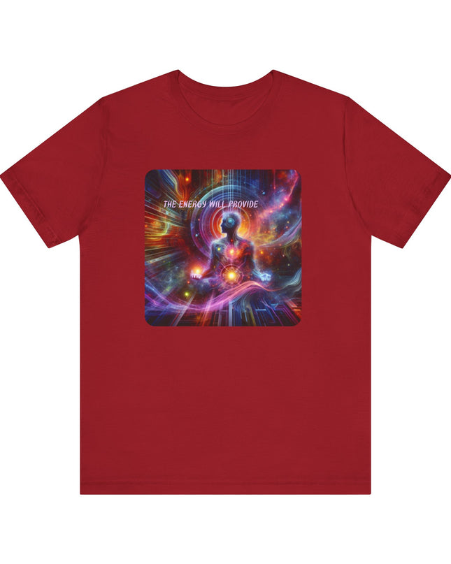"The Energy will Provide, (Energy for Success)" Unisex Jersey Short Sleeve Tee