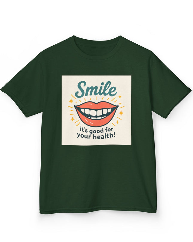 "Smile" Kids Heavy Cotton Tee