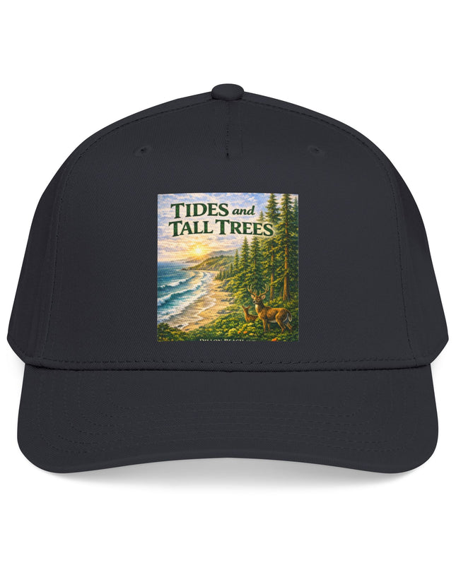 "Tides and Tall Trees" Mid Profile Baseball Cap