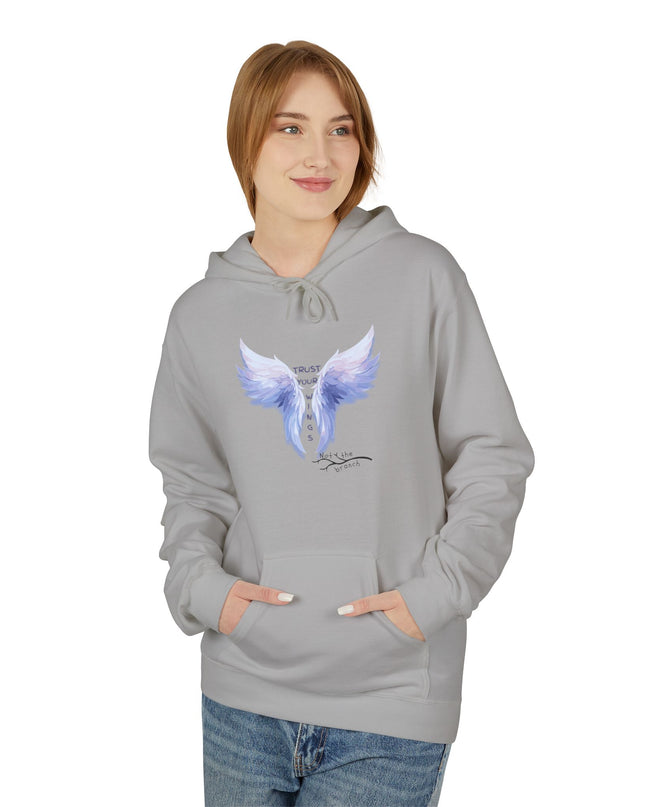 "Trust your Wings, Not the Branch" Unisex Midweight Softstyle Fleece Hoodie
