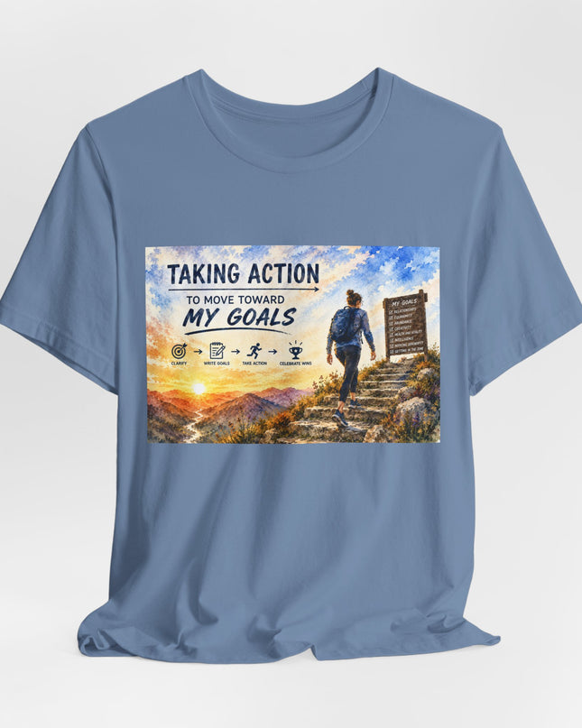 "Taking Action" Unisex Jersey Short Sleeve Tee