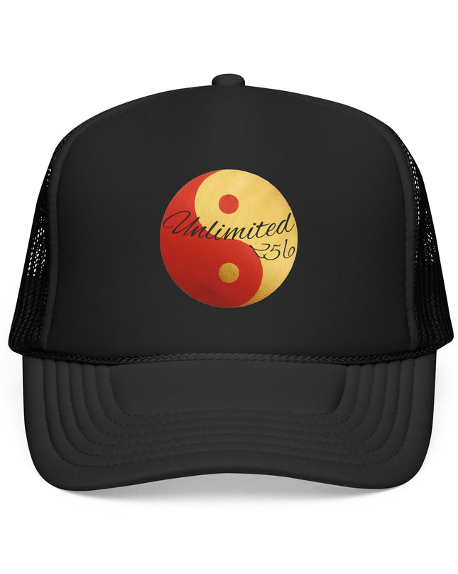 "Ying Yang, Unlimited 256" Foam Trucker Hat