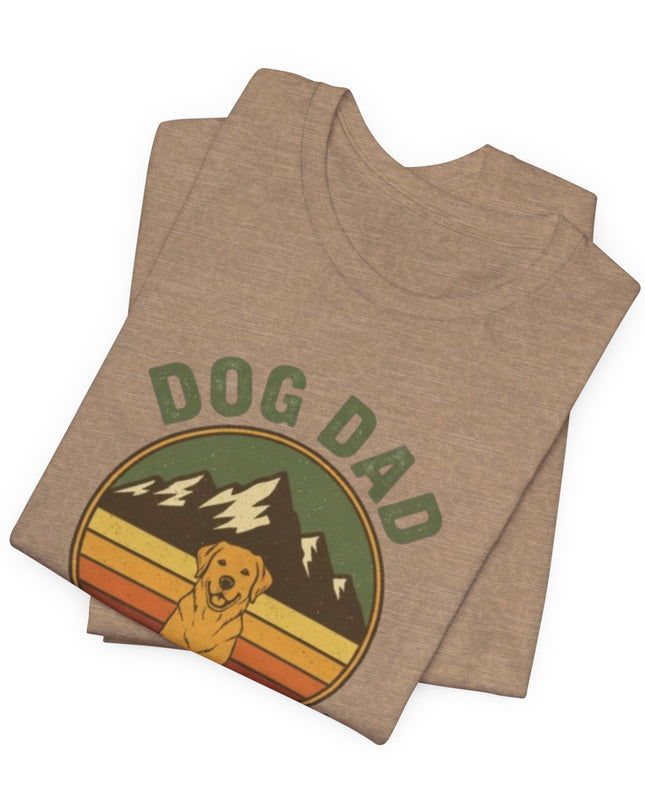 "Dog Dad Adventure Crew" Unisex Jersey Short Sleeve Tee