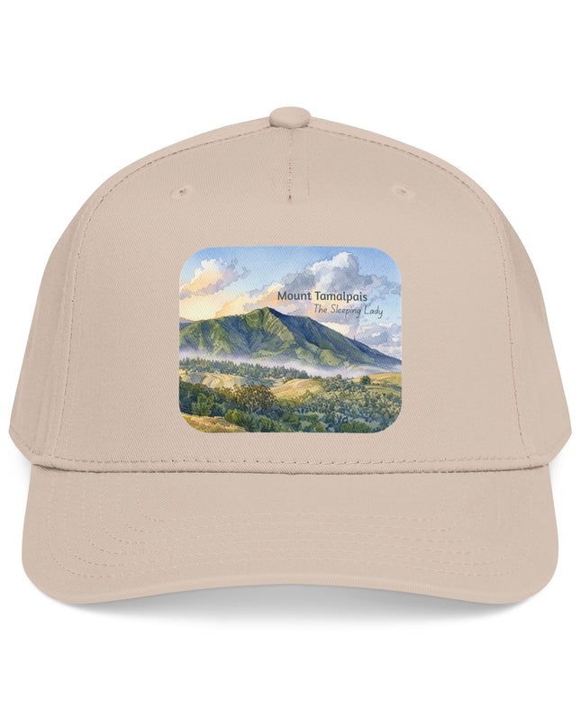 "Mount Tamalpais, the Sleeping Lady" Mid Profile Baseball Cap