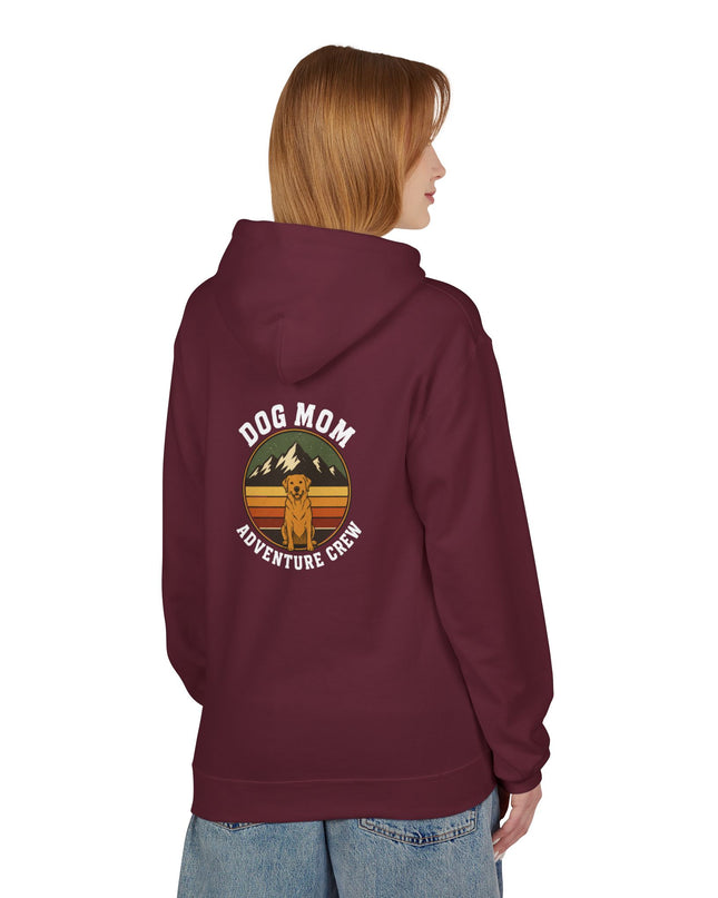 "Dog Mom" Unisex Midweight Softstyle Fleece Hoodie
