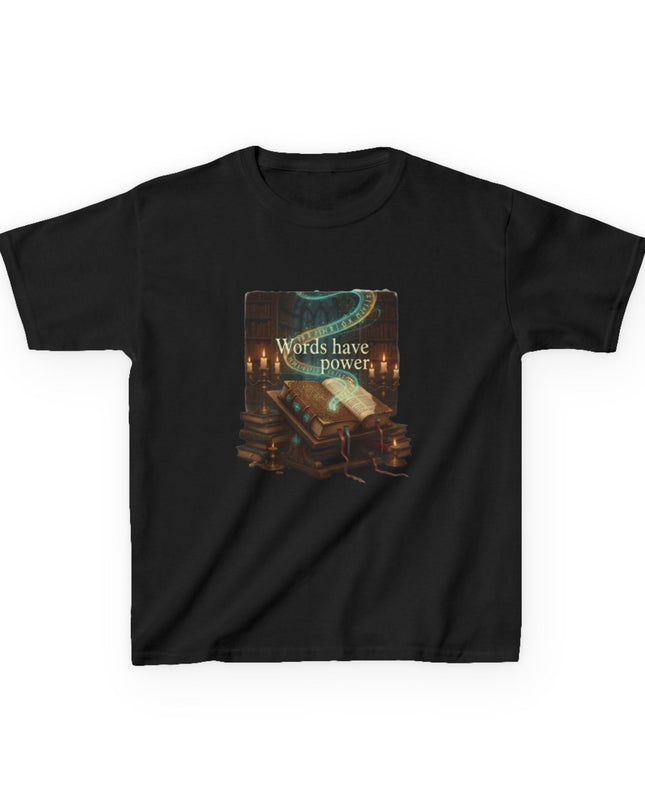 "Words Have Power" Kids Heavy Cotton Tee