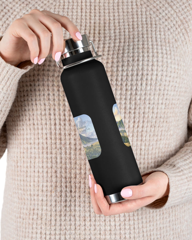 "Mount Tamalpais, the Sleeping Lady" Copper Vacuum Insulated Bottle, 22oz