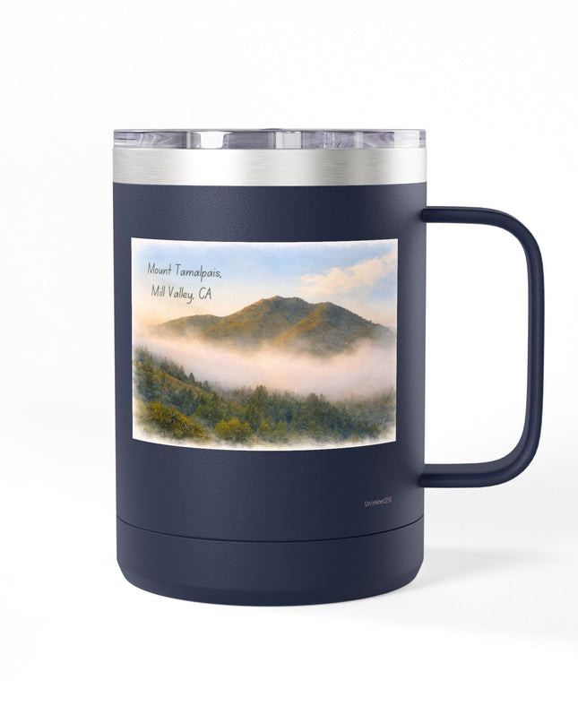 "Mount Tamalpais, Mill Valley, California" Coffee Mug Tumbler, 15oz
