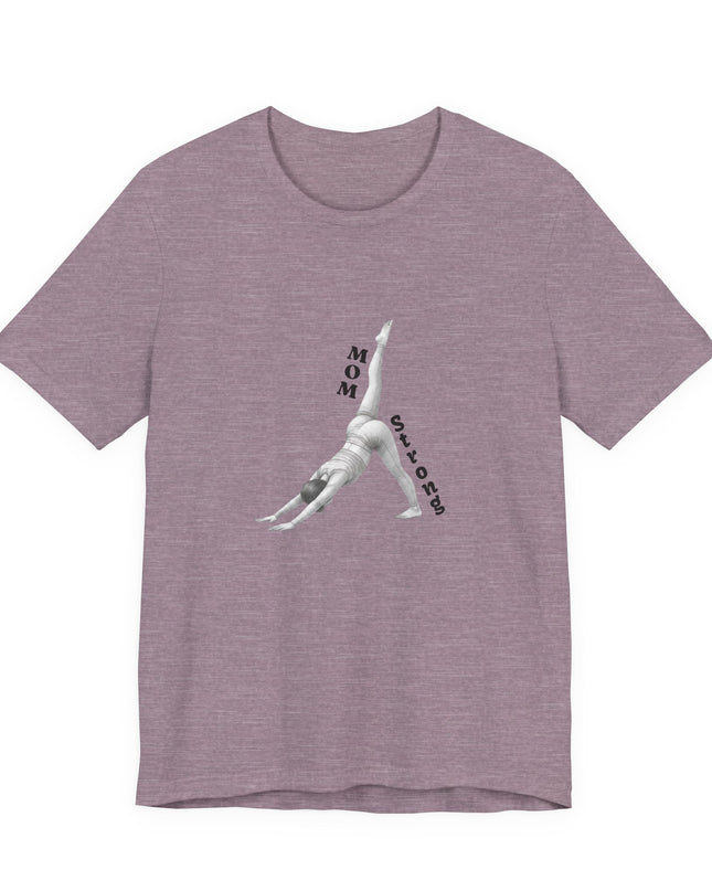"Mom Strong Pilates" Unisex Jersey Short Sleeve Tee
