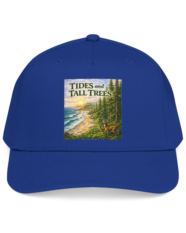 "Tides and Tall Trees" Mid Profile Baseball Cap