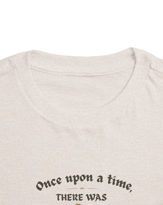"She Saved Herself" Toddler Short Sleeve Tee