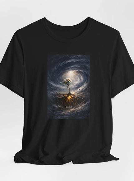 "Rooted" Unisex Jersey Short Sleeve Tee