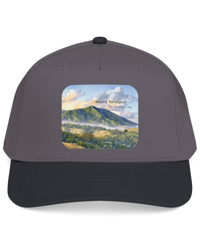 "Mount Tamalpais, the Sleeping Lady" Mid Profile Baseball Cap