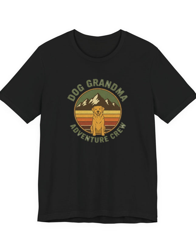 "Dog Grandma Adventure Crew" Unisex Jersey Short Sleeve Tee