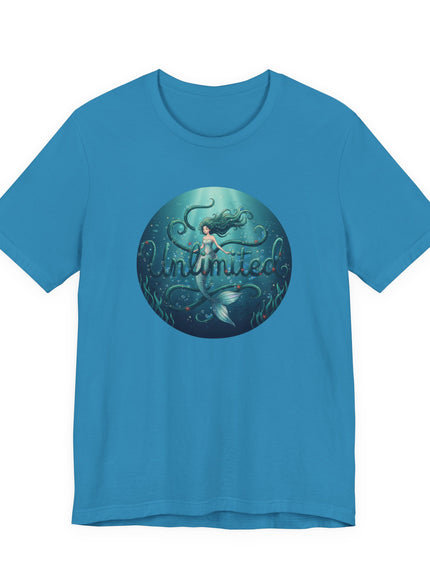 "Unlimited Mermaid" Unisex Jersey Short Sleeve Tee