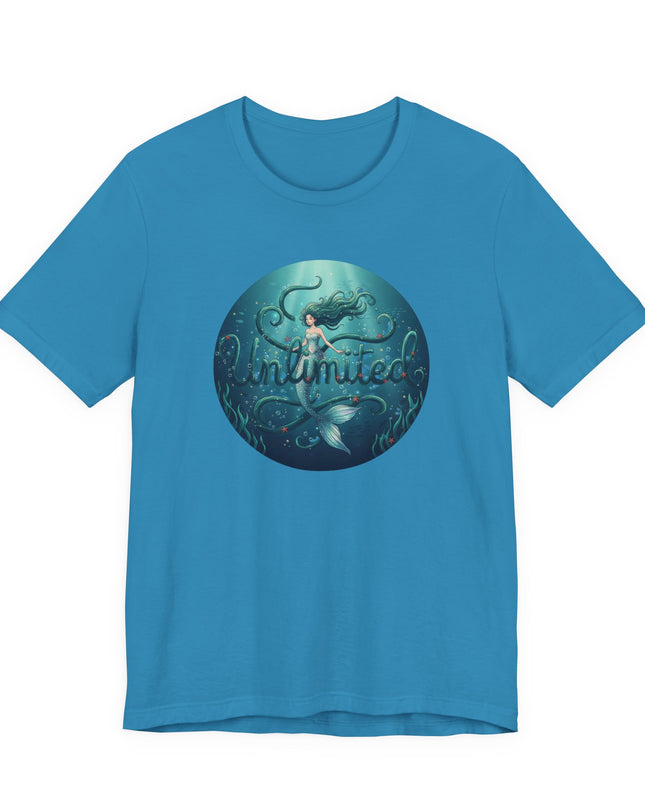 "Unlimited Mermaid" Unisex Jersey Short Sleeve Tee