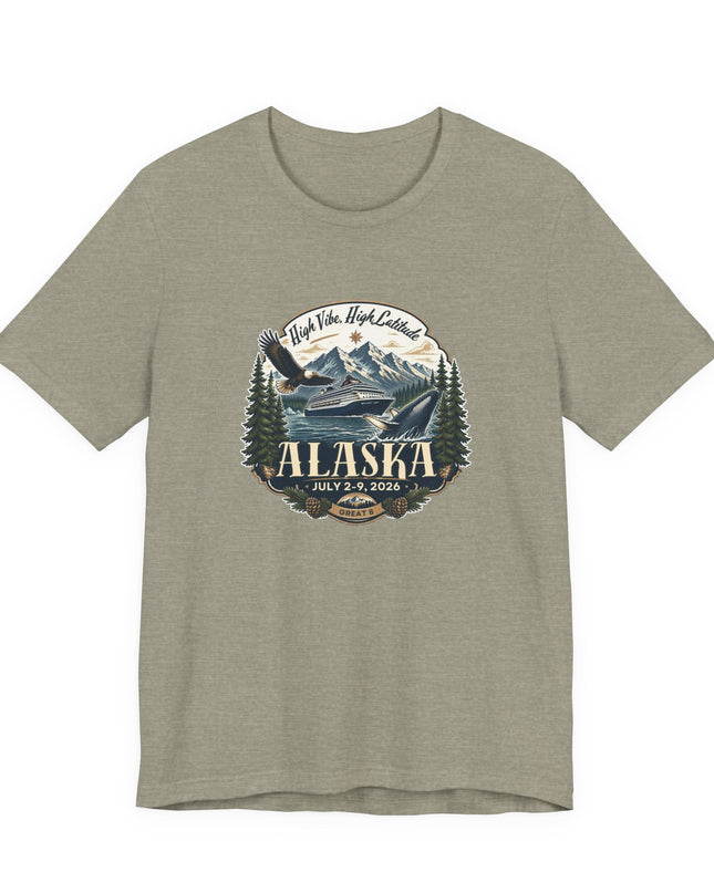 "Alaska" Unisex Jersey Short Sleeve Tee