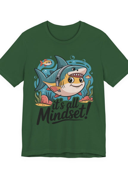 "It's all Mindset" Unisex Jersey Short Sleeve Tee