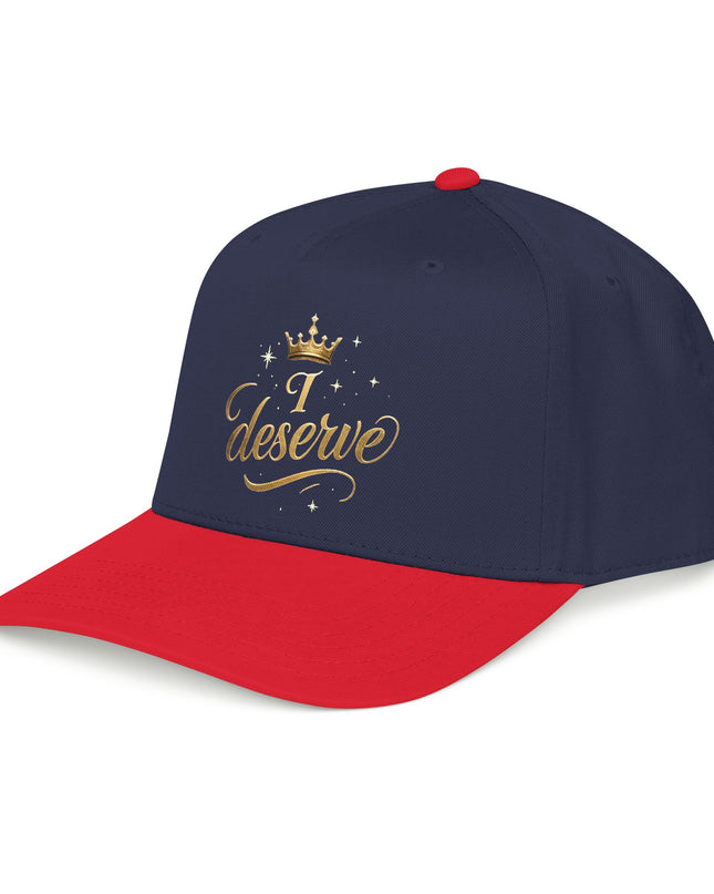"I Deserve" Mid Profile Baseball Cap