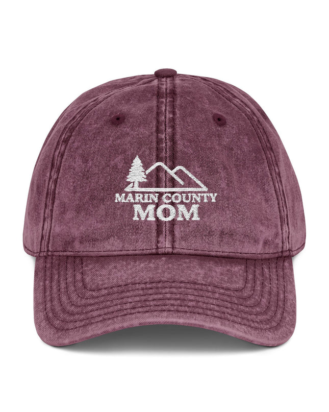 "Marin County Mom" Vintage Cap (Embroidery)