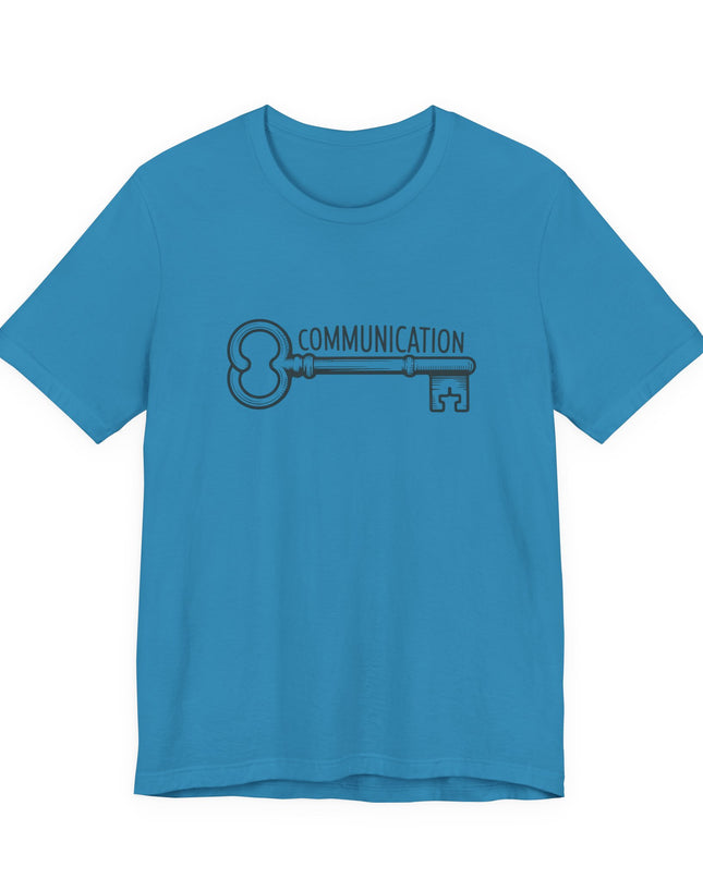 "Communication is Key" Unisex Jersey Short Sleeve Tee