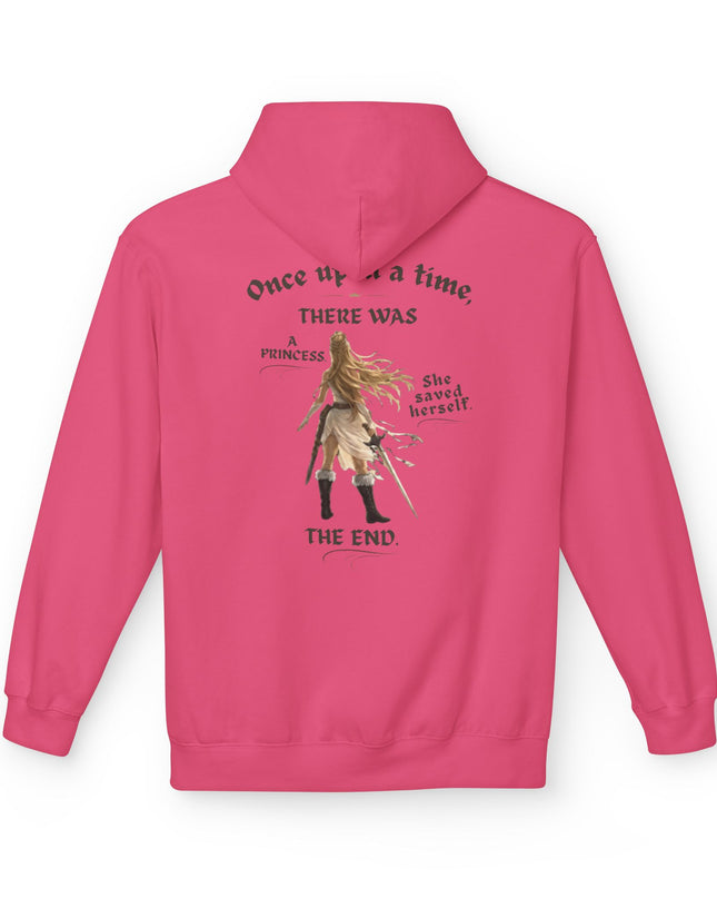 "Once Upon a Time V2" Front and Back Unisex Midweight Softstyle Fleece Hoodie