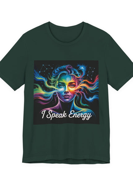 "I Speak Energy, (Energy for Success)" Men's and Women's Jersey Short Sleeve Tee