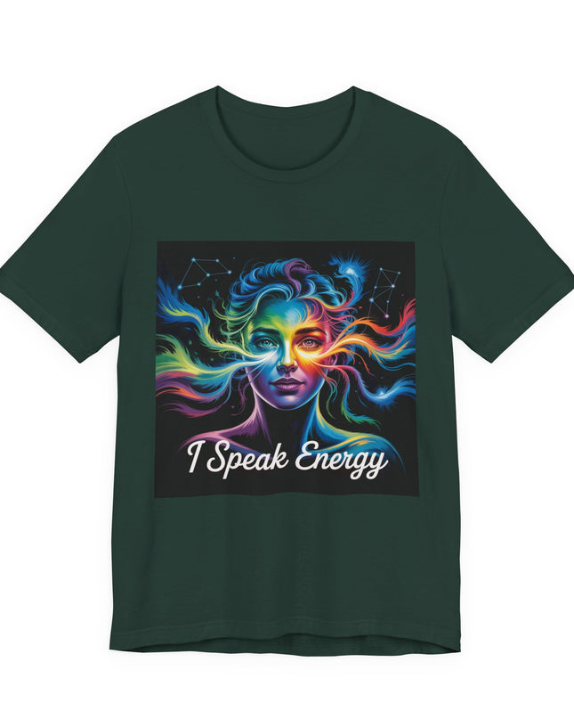 "I Speak Energy, (Energy for Success)" Men's and Women's Jersey Short Sleeve Tee