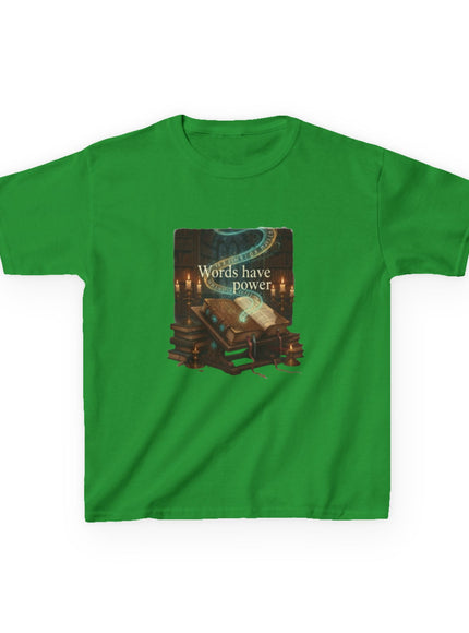 "Words Have Power" Kids Heavy Cotton Tee