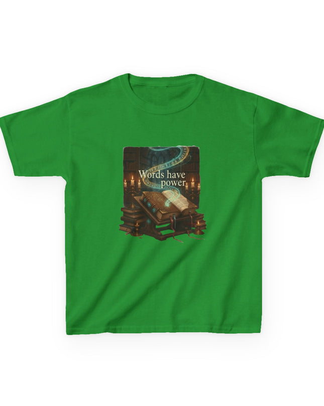 "Words Have Power" Kids Heavy Cotton Tee
