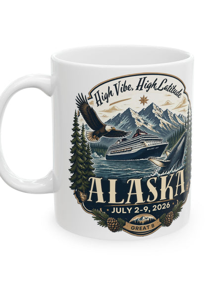 "Alaska" Ceramic Mug, (11oz, 15oz)