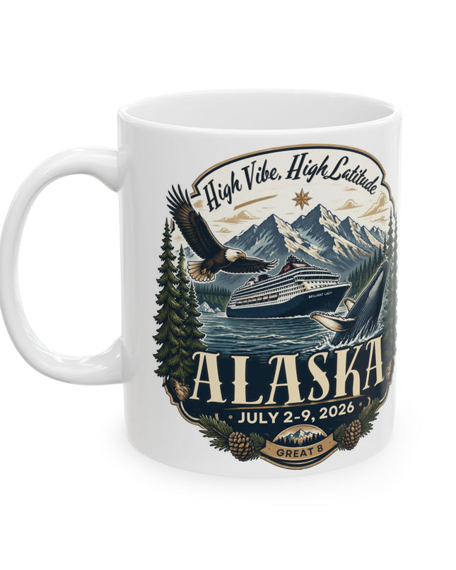 "Alaska" Ceramic Mug, (11oz, 15oz)
