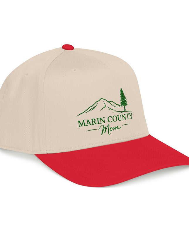"Marin County Mom" Mid Profile Baseball Cap